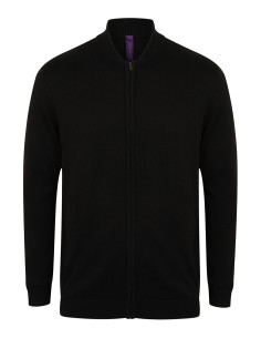 H-H718-Unisex Zip Through Cardigan 2